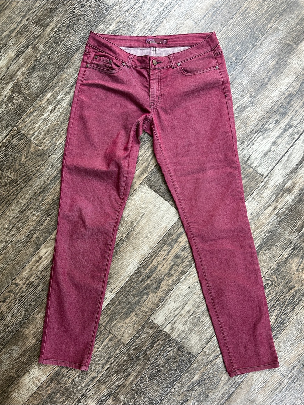 Prana Stretch Jeans - Burgundy